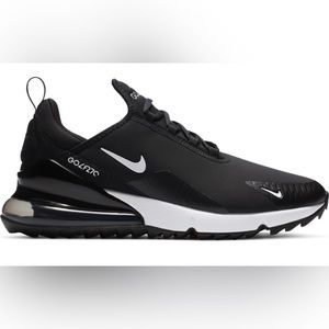 Nike Air Max 270 Golf Sneakers Men’s Athletic Shoes Waterproof Black Trainers